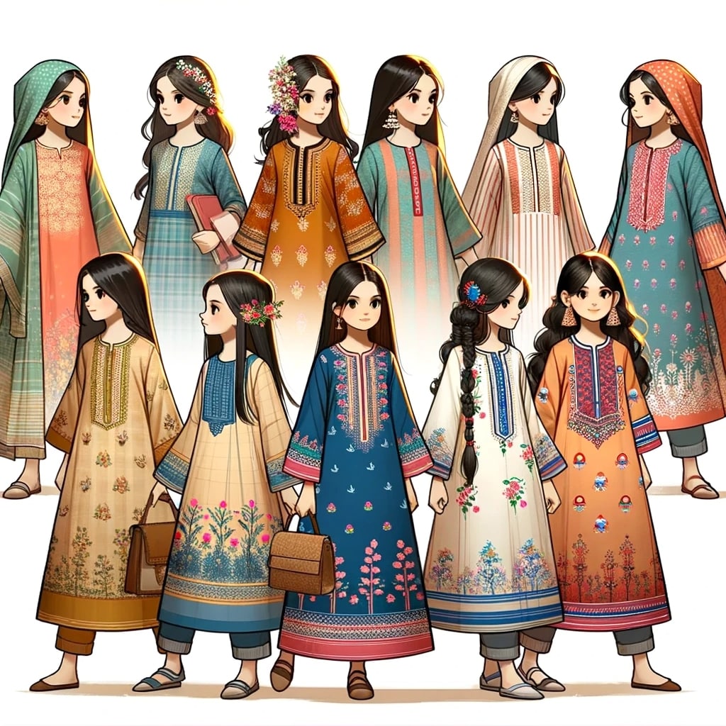 girls kurtas