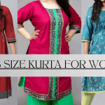 plus size kurta for women