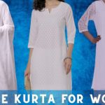 white kurta for women