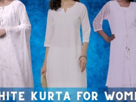 white kurta for women