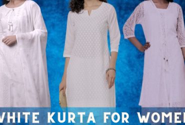 white kurta for women